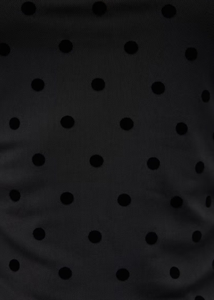 Enfreya sl top 7350 Black Polka Dot Envii